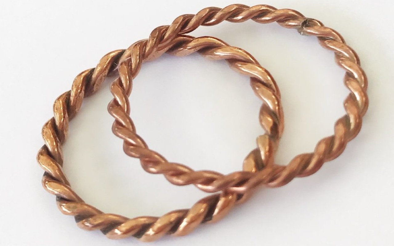 Buy Copper Snake Ring / Tamba Snake Ring / Art & Tarrot Copper Snake Ring / Snake  Ring (20) at Amazon.in