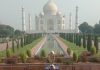 Icc World Cup 2023 Trophy In Taj Mahal