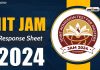 Iit Jam 2024 Response Sheet