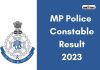 Mp Police Constable Result 2024