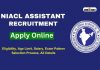 Niacl Assistant Recruitment 2024