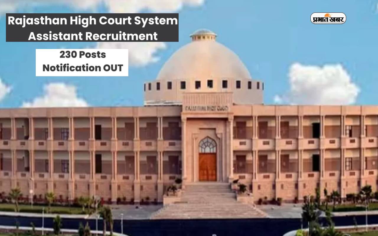 Rajasthan High Court Recruitment 2024