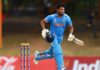 Uday Saharan Of India Makes Runs During The Icc U19 Men S Cricket World Cup South Africa 2024 Super