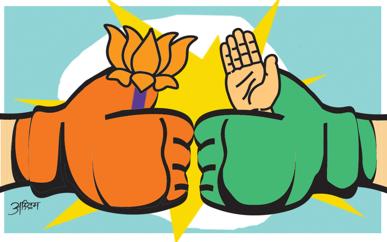 Chhattisgarh Assembly Election Big Fight Cong Vs Bjp