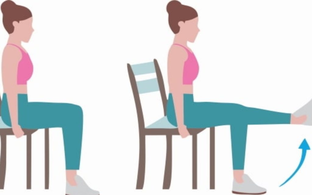Chair Exercises: ऑफिस में लगातार बैठे रहने से बढ़ रहा है वजन? ये आसान एक्सरसाइज कर सकती है आपकी मदद 2 Exercise12345