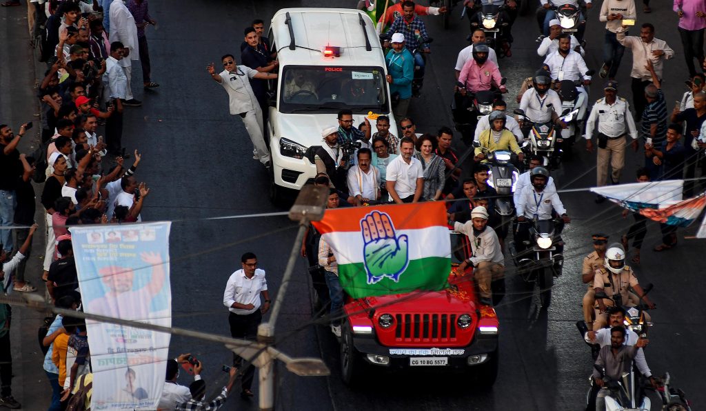 Bharat Jodo Nyay Yatra : मुंबई में I-N-D-I-A की मेगा रैली आज, बिहार-झारखंड से भी पहुंचेंगे दिग्गज नेता 2 16031 Pti03 16 2024 000257B