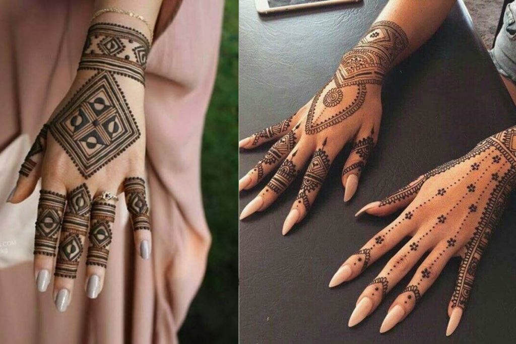 Arabic Mehndi Design For Eid: ईद में अगर दिखना है सबसे खास, तो अपने हाथों पर लगाएं ये यूनिक मेहंदी डिजाइन 3 African Mehandi Design