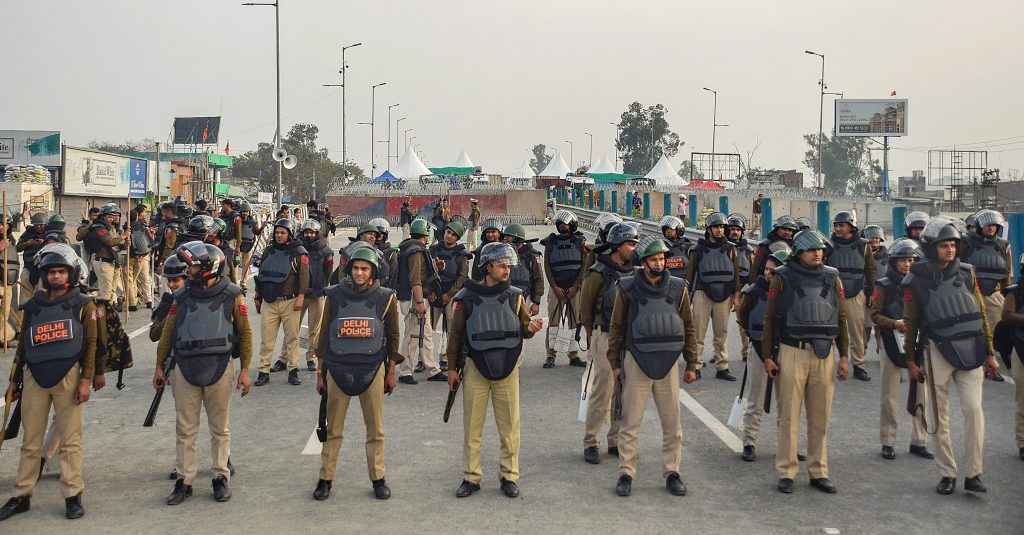 Farmers Protest security 2