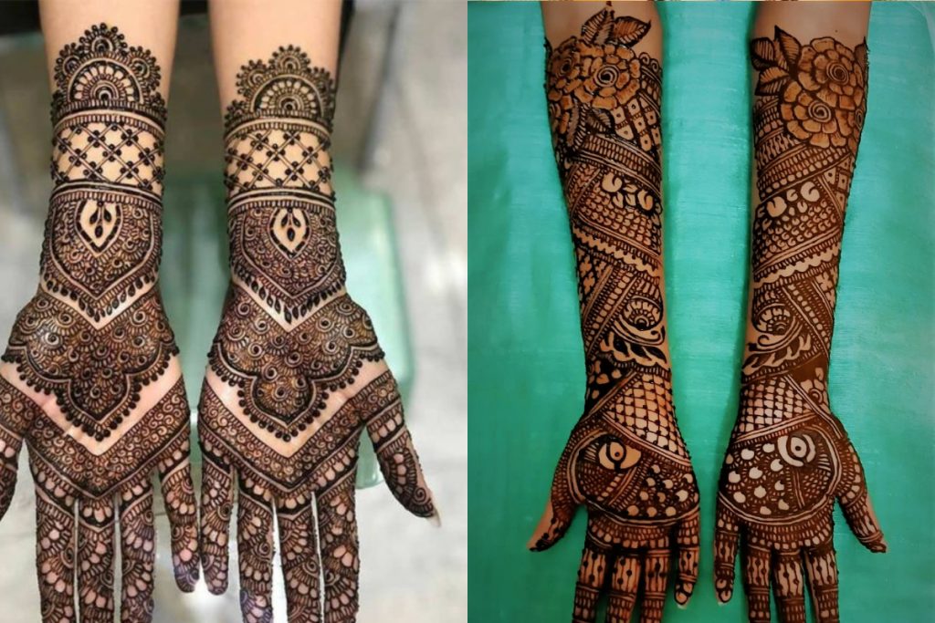 Arabic Mehndi Design For Eid: ईद में अगर दिखना है सबसे खास, तो अपने हाथों पर लगाएं ये यूनिक मेहंदी डिजाइन 1 Full Hand Arabic Design