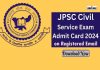 Jpsc Civil Services Exam 2024