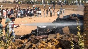 IAF aircraft crashed in Rajasthan