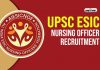 Upsc Nursing Officer Recruitment 2024