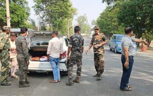 cash seized in dumka lok sabha election bengal border