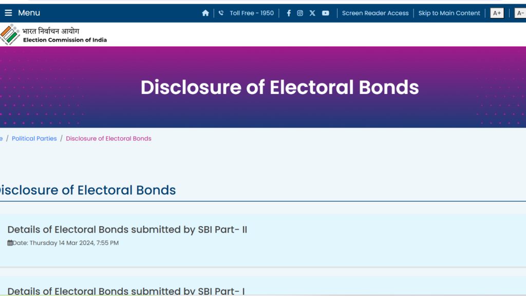 Electrol Bond Data