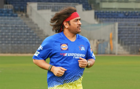 IPL 2024: ms dhoni long hair