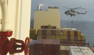 Iran seizes cargo ship