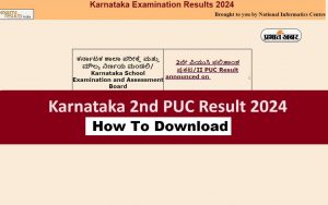 Karnataka 2nd puc result 2024