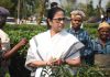 Mamata Banerjee Suddenly Fell Sitting Helicopter Seat In Durgapur