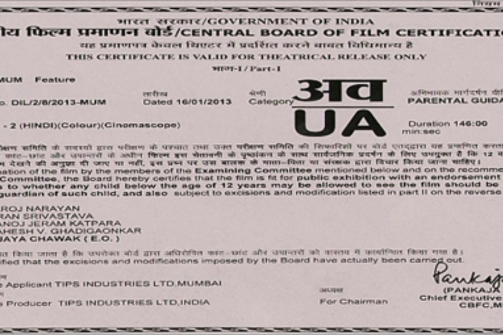 आमिर खान की Dangal मूवी को क्यों मिला U सर्टिफिकेट, जानें पूरी थ्योरी 1 Ua Certificate 7