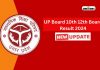 Up Board 10Th, 12Th Result 2024