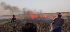 भागलपुर में आग ने मचाई तबाही