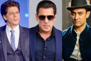 Aamir Khan, Salman Khan, Shah Rukh Khan