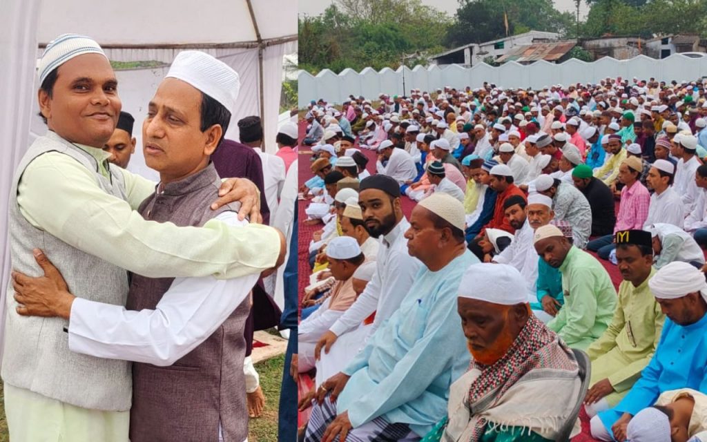 Photos: झारखंड में धूमधाम से मनी ईद, एक-दूसरे से गले मिलकर दी मुबारकबाद 7 Eid Mubarak Ghatshila