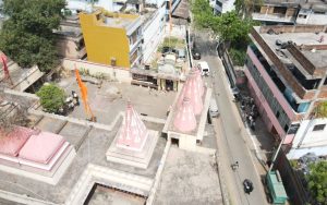 jamshedpur news drone view ram navami shobha yatra