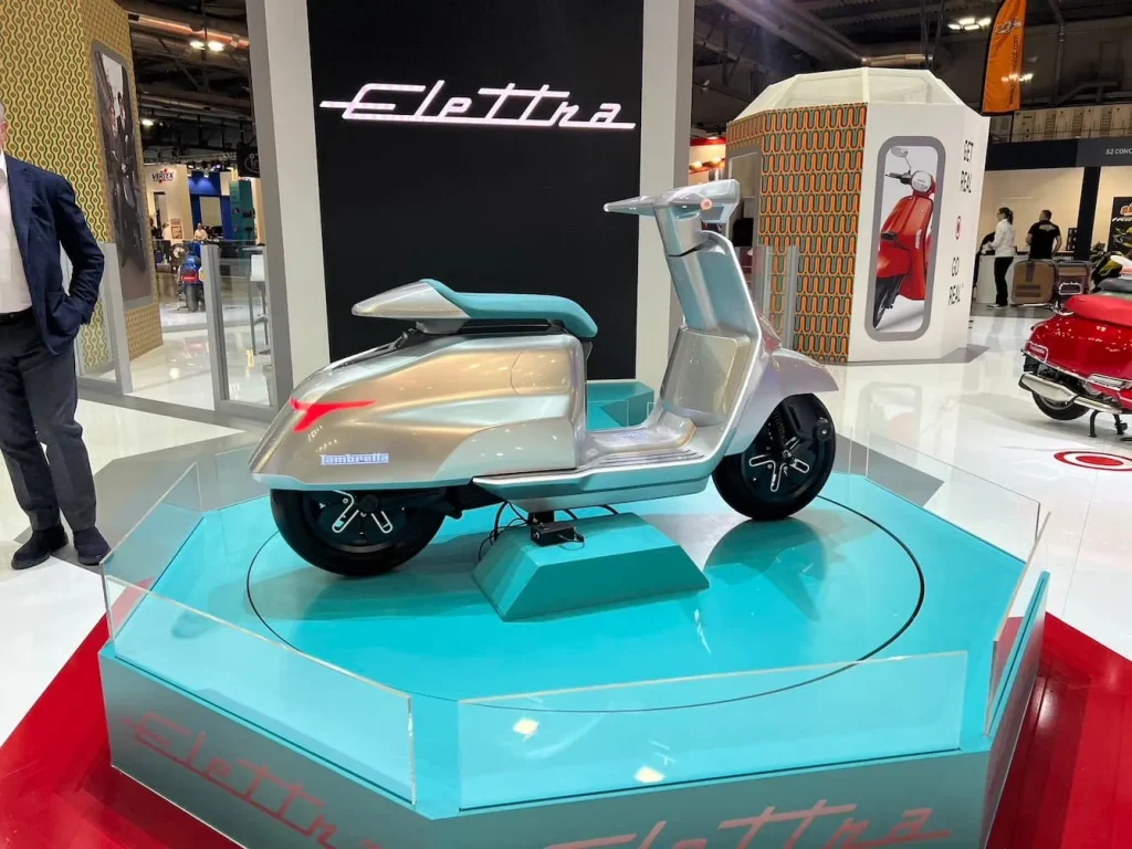 Lambretta Elettra: इलेक्ट्रिक अवतार में लम्ब्रेटा ने फिर दिया दस्तक, Ola-Ather की बोलती बंद! 4 Lambretta Elettra Eicma 2