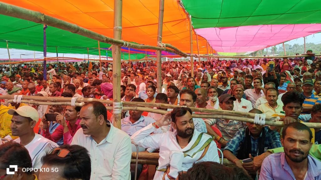 Madhepura चुनावी सभा में खूब गरजे नीतीश, गिना दिए अपने सारे कामकाज 2 02 May Mdp 52