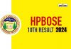 Hpbose 10Th Result 2024