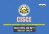 Isc Icse 10Th 12Th Result 2024
