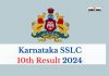 Karnataka Sslc 10Th Result 2024