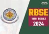 Rbse Rajasthan Board 10Th Result 2024