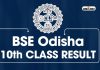 Bse Odisha 10Th Result 2024