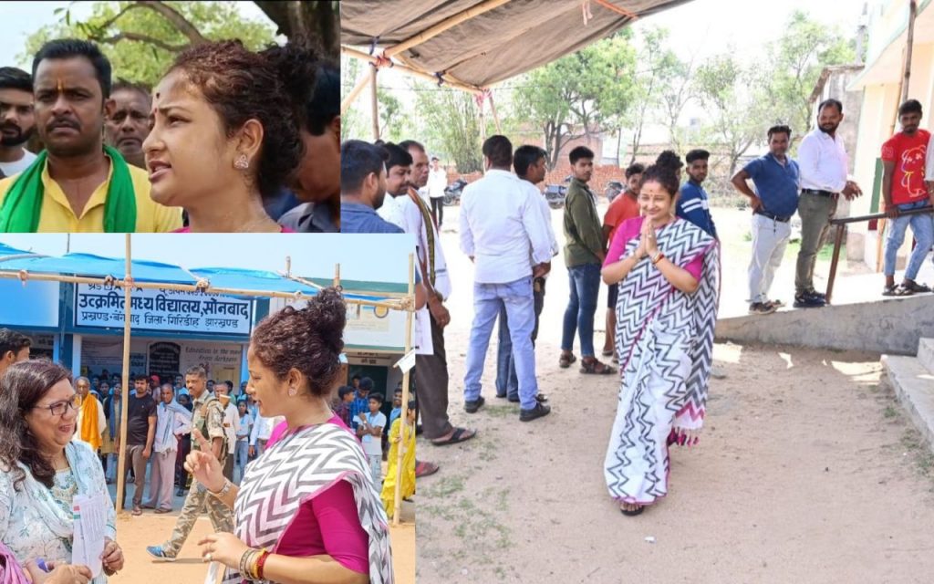 गांडेय विधानसभा उपचुनाव : बूथ-बूथ घूमीं कल्पना सोरेन, चुनावी मुद्दों और जीत पर कही ये बात 6 Kalpana Soren In Gandey Assembly By Poll 2024 News Today 7
