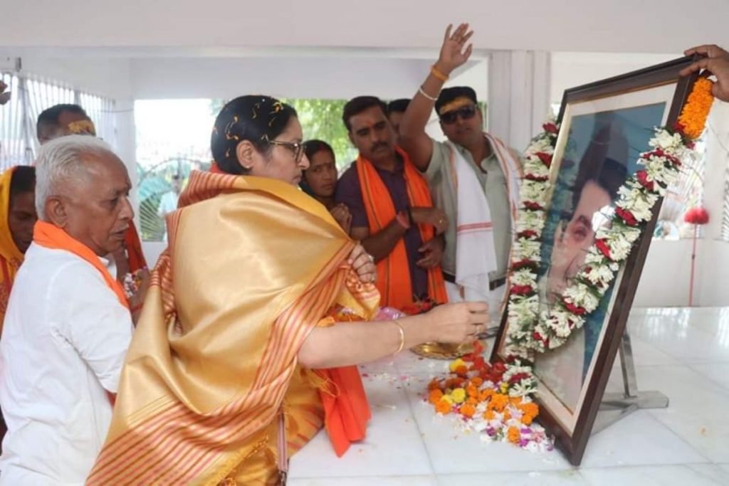 Lok Sabha Chunav 2024 Annapurna Devi Bjp Koderma Tribute To Husband
