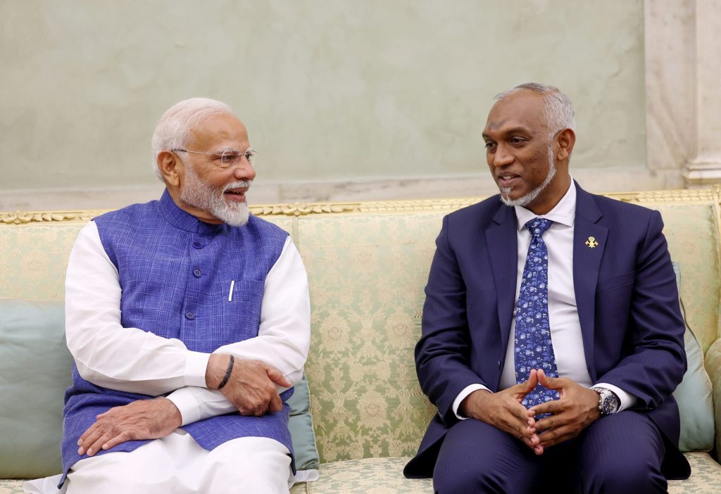फिर मोदी सरकार बनने के बाद बदले मालदीव के सुर? कही ये बात 1 10061 Pti06 10 2024 000086B