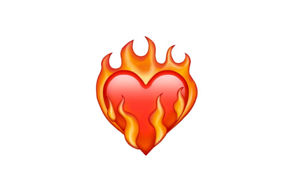 Emoji Meaning: अगर कोई भेज दे ऐसा इमोजी, तो समझ लीजिए बन रही है बात ! 8 Heart On Fire Emoji