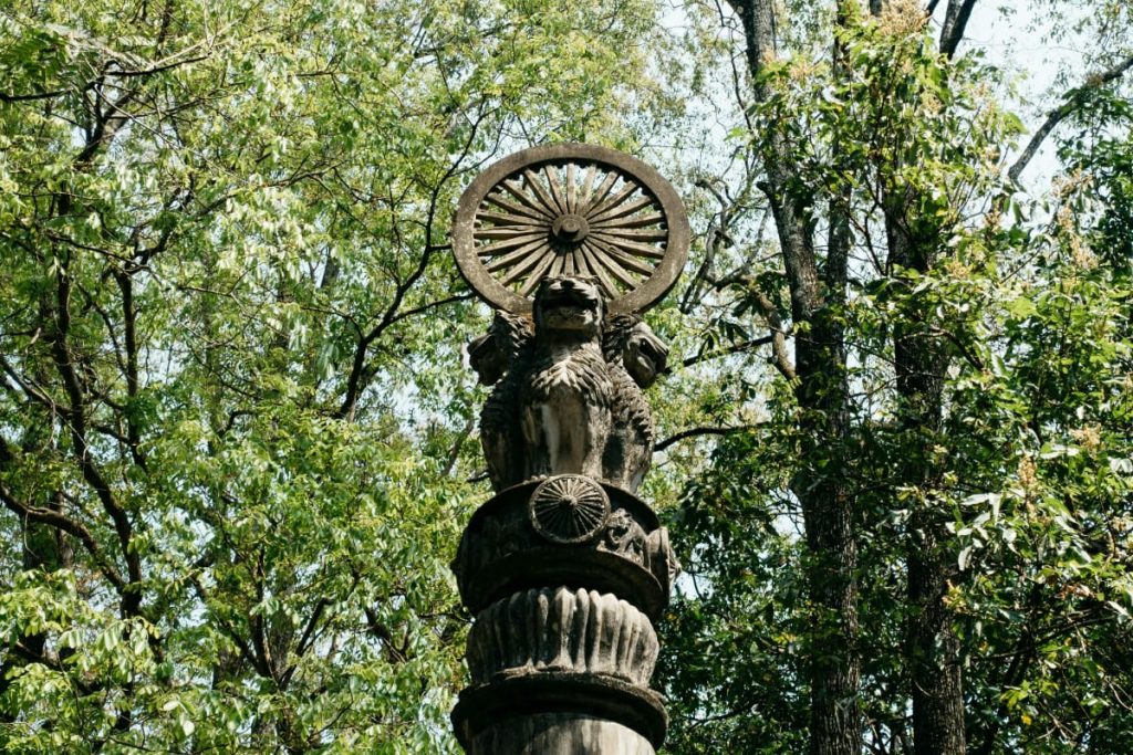 Mp Tourism- सम्राट अशोक के बौद्ध धर्म अपनाने का प्रतीक है सांची स्तूप-Unesco World Heritage Site In Madhya Pradesh 2 Stambh
