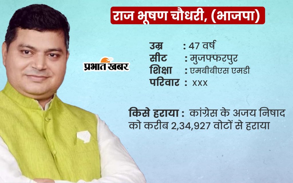 Pm Modi Cabinet Portfolio: मोदी सरकार में बिहार से किस नेता को मिला कौन सा मंत्रालय, देखें लिस्ट 8 Raj Bhushan Chaudhary Nishad