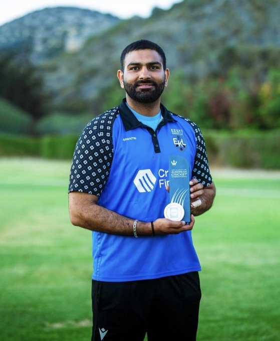 एस्टोनिया के भारतवंशी Sahil Chauhan ने 27 गेंदों पर सबसे तेज टी20 शतक जड़ा 1 Image 223