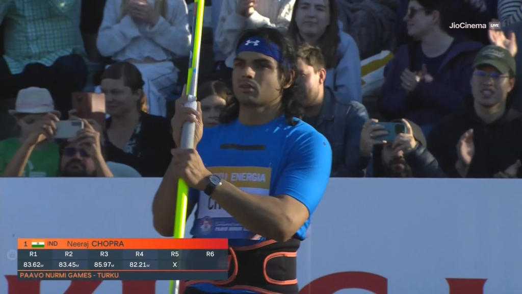 Neeraj Chopra: नीरज चोपड़ा ने पावो नूरमी खेलों में स्वर्ण पदक जीता, ओलंपिक की उम्मीदें हुईं मजबूत 1 Image 241