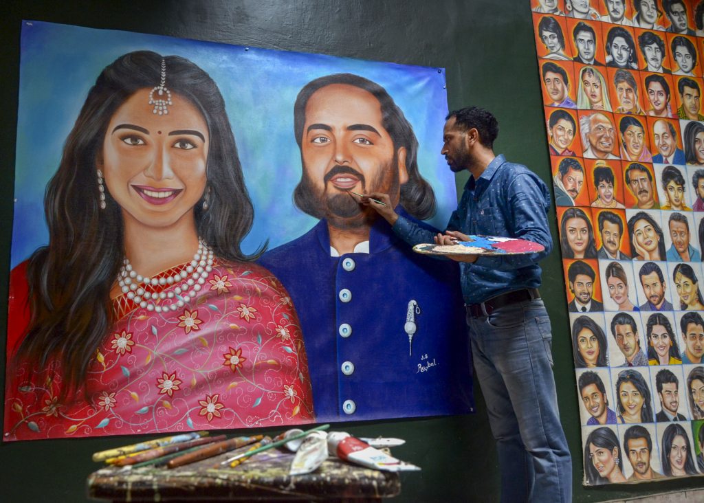 Anant Ambani Wedding : अनंत अंबानी की शादी में शामिल होने के लिए सचिन तेंदुलकर, लालू के बाद पहुंचे Wwe के सुपरस्टार जॉन सीना 1 10071 Pti07 10 2024 000217A