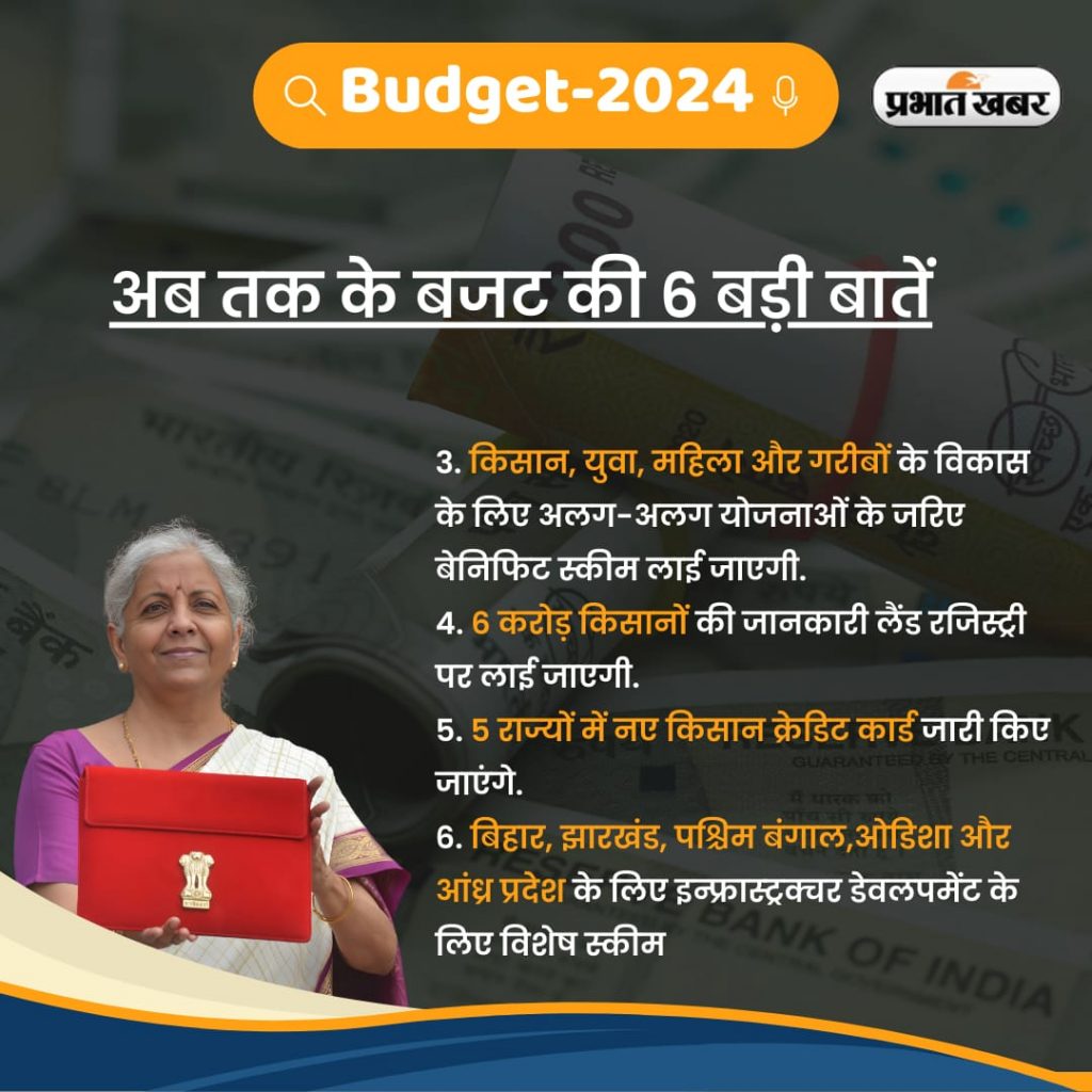 Budget 2024: वेतनभोगियों को लगा झटका या हुआ मुनाफा? नई कर व्यवस्था में 3 लाख से अधिक की आमदनी पर 5% टैक्स, देखें स्लैब 5 Budget Highlights 4