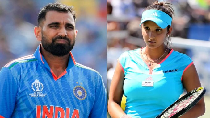 Mohammed Shami ने टेनिस स्टार सानिया मिर्जा से शादी की अफवाहों पर तोड़ी चुप्पी,बोले- अगर आपमें हिम्मत है.. 2 Image 262