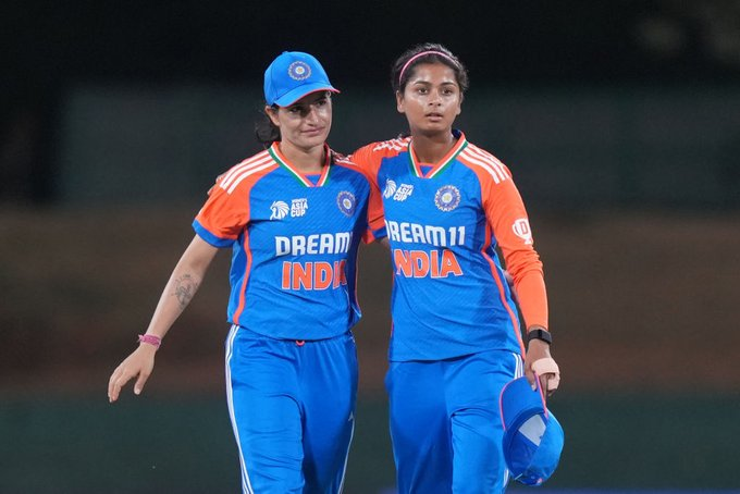 भारतीय टीम को बड़ा झटका, चोटिल श्रेयंका पाटिल Women'S Asia Cup 2024 से बाहर 1 Image 271