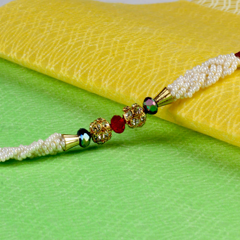 Raksha Bandhan Special : इस साल रक्षा बंधन को बनाएं और भी खास, ट्राई करें ये सुंदर राखियां 2 Moti Rakhi