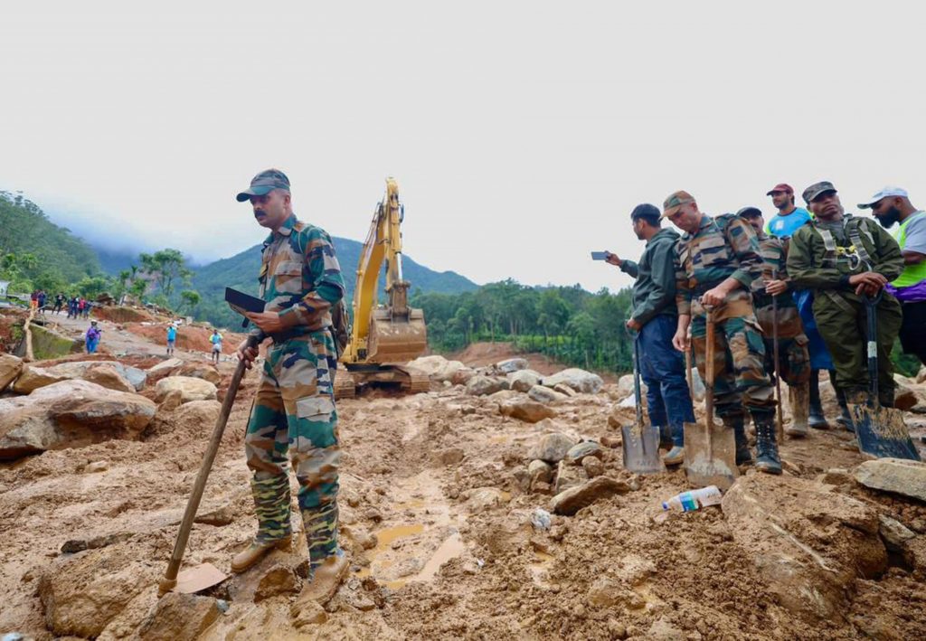 Wayanad Landslide : अपनी शादी के लिए कुछ पैसे जोड़ने पहुंचा था बिहार का रंजीत लेकिन… 1 02081 Pti08 02 2024 000327B