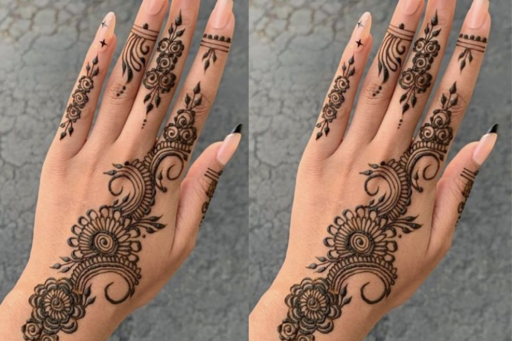 Mehndi Design: ये मेहंदी डिजाइन है बेहद आसान और खूबसूरत 2 Mehndi Designs 2